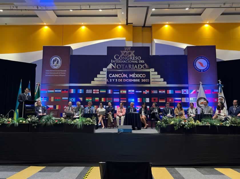 Đoàn đại biểu của Việt Nam tham dự hội nghị Liên minh công chứng Quốc tế tại Mexico
